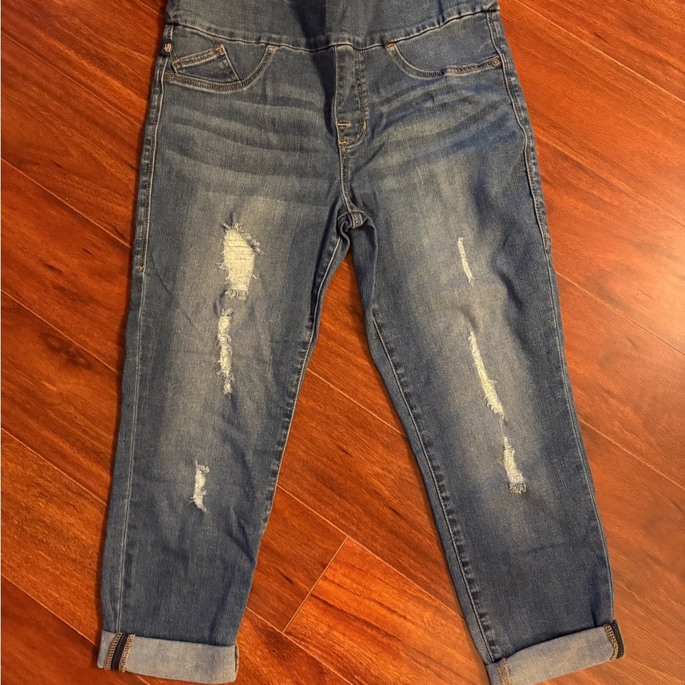 Rock Republic Denim RX Womens Slimming Denim Cure Fever Crop Pull On Dark 12